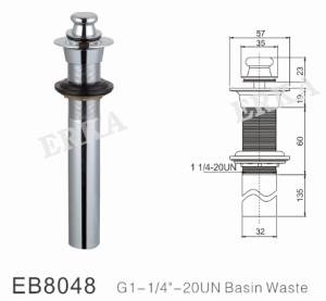 China brass basin waste for south american market design,basil basin waste factory