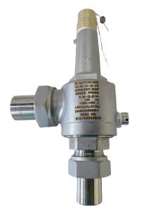 China DN25-PN25 Full Open PTFE Cryogenic Safety Valve Threaded CF8 CF3 factory