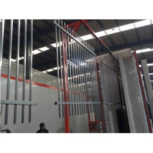 2 Rail Steel Fence With 1” Picket 1 ¾” Rail Of The Fence Panel And 2 1/2” Posts