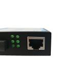 10 / 100M Fiber Media Converter 1310 & 1550 nm Single Fiber SM SC 80KM