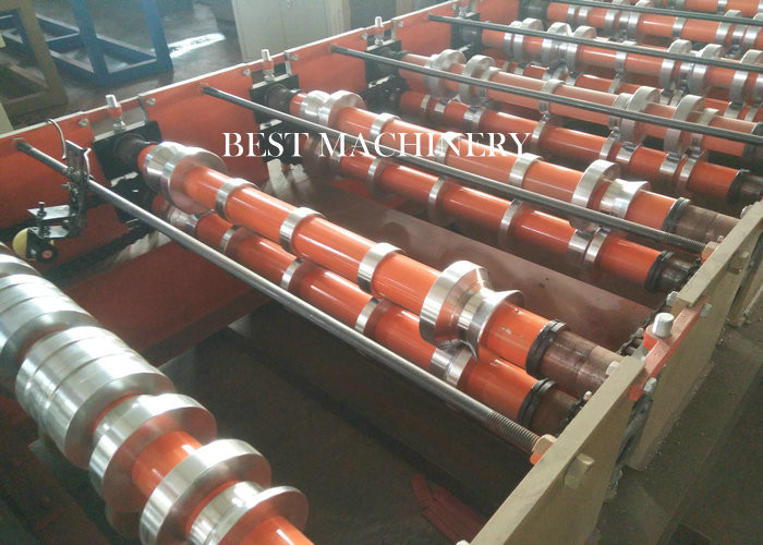 IBR Metal Roofing Pofile Steel Sheet Roll Forming Machine With PPGI / GI Material