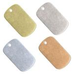 Visit Card Badge Insignia Copper Stamping Blanks For Jewelry