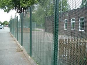 China Easily Assembled High Security Prison Fencing Powder Coated Clear View factory