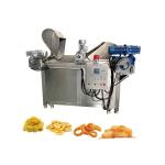 Automatic Discharge 36KW Snack Food Batch Fryer for Peanuts Banana Chips French