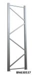 Commercial Heavy Duty Steel Storage Racks Bolt Connect Upright Frame 4 * 10 Feet