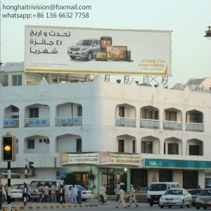 China illuminated indoor and outdoor advertising trivision sign factory