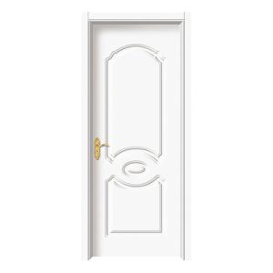 China AB-ADL5203 pure white wooden interior door factory