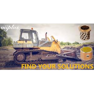 Professional Fluid Solenoid Valve Bushings , Slef Lubricating Steel Bushing