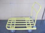 steel tube foldable trolley warehouse equipments for Supermarket , Factory