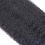 OEM Malaysian Yaki 26 Inch Raw Hair Bundles Vendors Kinky Straight 12A