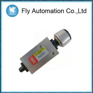 China 1/8 Inch Manually Pneumatic Push Button Valve Xq250420 5/2&quot; Stainless Steel Valve factory