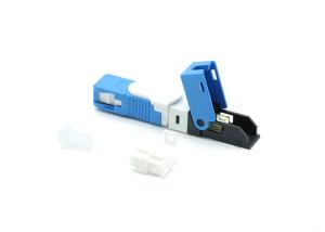 China 2x3mm Cable Ceramic Ferrule SC UPC Fiber Optic Connector factory