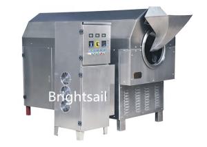 China SS316 Electric Nut Roasting Machine Food Processing 30-450kg Per Hr Capacity factory