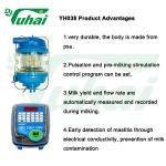 Milk Metering Equipment Milk Pipe Flexible Rubber Elbow For Milking Parlour