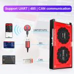 Smart Waterproof LiFePO4 BMS 4S 8S 16S 20S 12V 24V 48V 60V 10A 100A 120A 250A