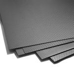 Corrosion Resistance Carbon Fibre Sheets / Plates Advanced Strength And