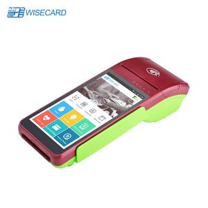 China Touch Screen Smart POS Terminal , Android POS With Fingerprint Reader on sale