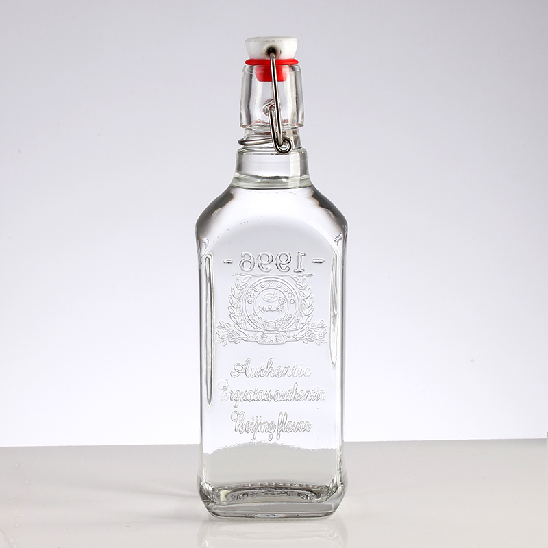 Empty Cylinder Liquor Wine 750ml Glass Vodka Bottle Clients' Specific Requirements