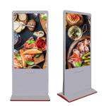 55 inch floor standing lcd advertising player android digital advertising