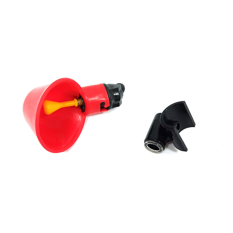 Humanized Chicken Drinking Poultry Water Drinkers OEM Red Color