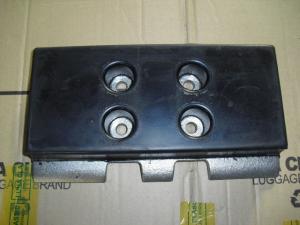 China High Tractive Force Polyurethane Track Pads For Dynapac Compact Paving Machine factory