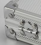 Hard Aluminum Dart Case Small Dart Carrying Case For Sports Aluminum Silver Dart