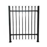 Steel Metal Picket Ornamental Wrought Iron Garden Fence 1.23m Height