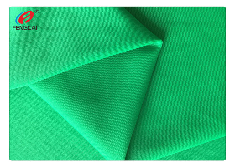 Bi Stretch Knitted Polyester Spandex Blend Fabric For Sportswear