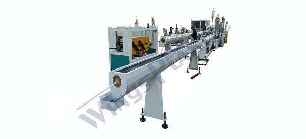 Plastic HDPE PE PP PPR PVC Electric Conduit Pipe Extrusion Machine With 1-20m