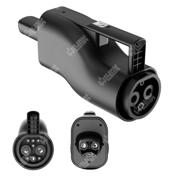 China Olink Source Factory EV Charger Adapter 250A DC NACS Charger EV Adaptor GBT to Tesla Plug for Model S/X/3 GBT to NACS factory