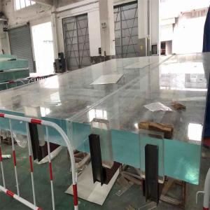 PMMA Lucite Plexi Glass Panel Window for Swimming Pool Easy Clean Customized