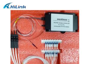 China 0.8nm DWDM Mux Demux C-band 40ch 100GHz Athermal AWG Module factory