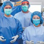 Hospital Use Non Woven Clip Bouffant Disposable Surgical Caps
