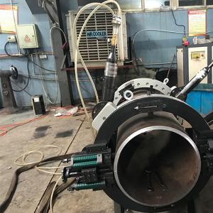 China Explosionproof Gas Pipeline Pneumatic Pipe Cutting Beveling Machine factory