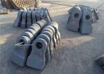 60hrc Hardness Bimetal Hammers Resin Sand Casting Process For Cement Plant