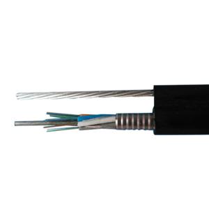 China 12 Cores GYTC8S Fiber Figure 8 Cable Overhead Application Steel Armored factory