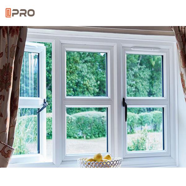 Double Glass Glazed Hurricane Thermal Break Aluminum Windows House Building