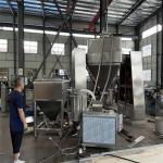 Large Capacity Square Tank Cone Mixer Dry Powder For Spice Grain Poultry Feed
