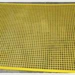 Decoration PPGI Sheet Metal Square Hole Punch Yellow
