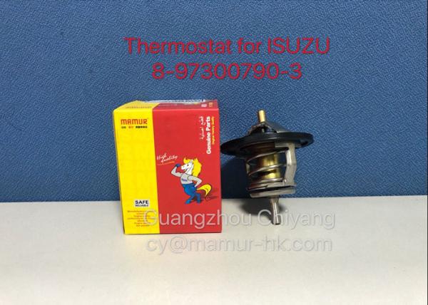 China Thermostat ISUZU Truck Parts 8-97300790-3 ISUZU NPR NQR NNR 4HK1 4HE1 factory