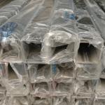 Square / Rectangle / Round Shape Stainless Steel Pipe 201 304 Bright Polished