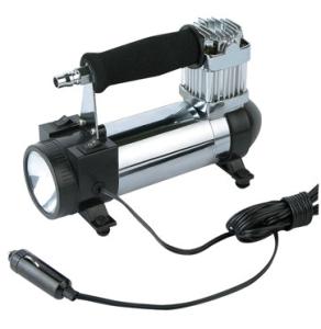 China 12v Black Chrome Metal Potable 3 In 1 Vehicle Air Compressors Kits For Cars factory