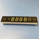 Multicolour Common Cathode 7 Segment Display module for kitchen hood