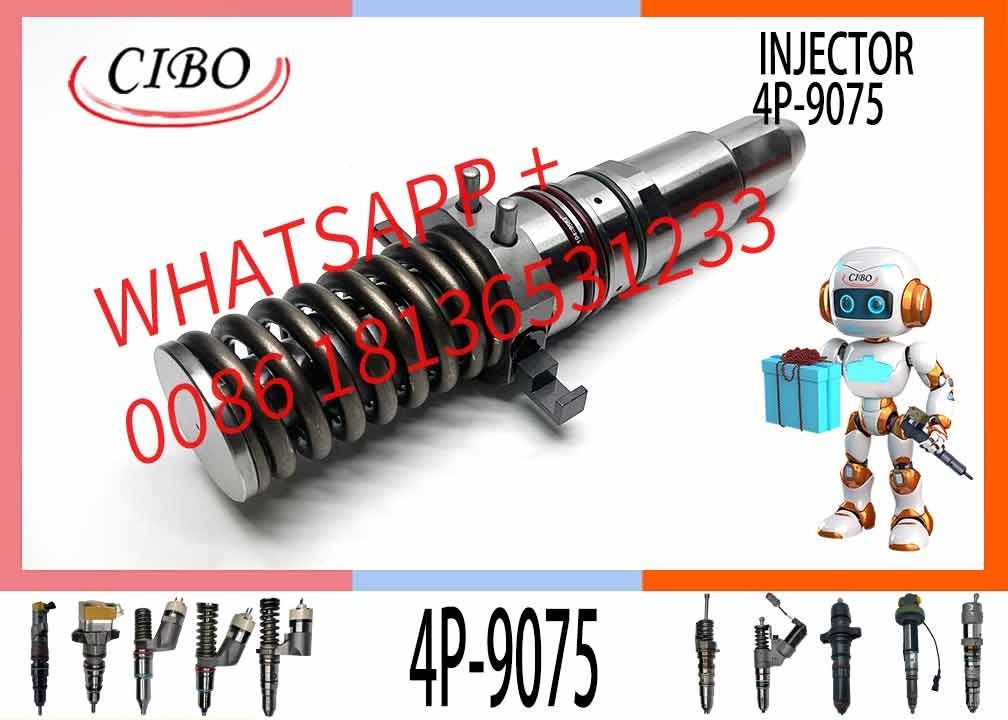 Common Rail Fuel Injector 4P9075 6L4357 6L4360 111-3718 224-9090 4P-9075 for C+ Diesel Engine 3508 3512 3516 3524