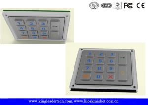 China Led 14 Blacklight Keys 4 X 4 Matrix Door Access Keypad Backlit factory