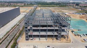 China Portal Frame Multi Storey Steel Building Light Weight Steel Structure factory