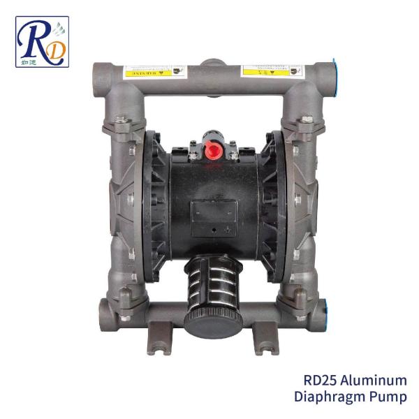 1'' Aluminum Diaphragm Pump Double Diaphragm Pump With Santoprene Membranes