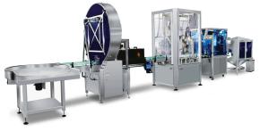 China Linear Automatic Powder Packing Machine Auger Filling Capping Machine factory