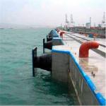 70% Deflection Weight 760kg Height 900mm Black Cone Marine Rubber Fender
