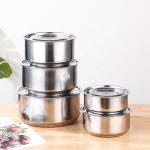 New Kitchen Products 10 Pcs Cooking Metal Stock Pot Stainless Steel Spice Soup